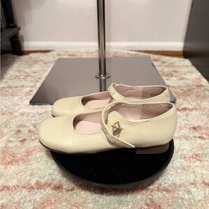 Nina Cream Kids Dress Shoes